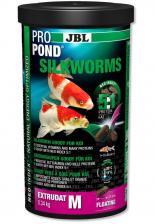 Корм для прудовых рыб JBL ProPond Silkworms M, гранулы, 1 л