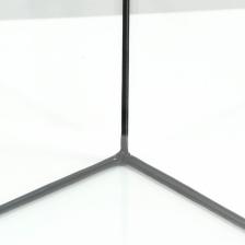 Аквариум прямоугольный с крышкой, 75 литров, 69 x 29 x 37/42 см, чёрный – фото 1