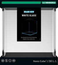 Аквариум Dennerle Nanocube White Glass 30 л, из осветленного стекла