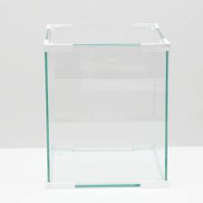 Аквариум Куб белый уголок, покровное стекло, 31л, 30 x 30 x 35 см – фото 1