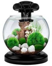 Аквариум Tetra Duo WaterFall Globe, 6,8 литров, черный