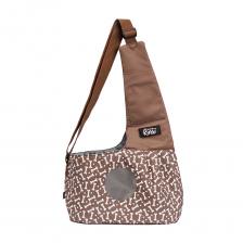 RURRI Слинг-переноска для кошек и собак мелких пород, 27x16x36 см, бежевый