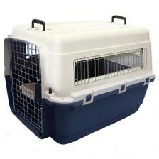 Клиппер-переноска для животных Triol Premium Giant 67х75х100 см 100 см 75 см 67 см синий/белый
