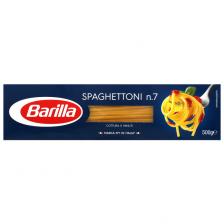 Макароны (Barilla) Спагеттони №7 (карт) дл., 500 г