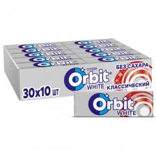 Жевательная резинка Orbit White Классический, без сахара, 13.6 г, 30 шт. в уп.