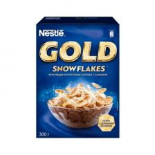 Хлопья GOLD Snow Flakes кукурузные с сахаром 300 гр картон