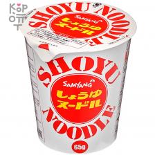 Лапша сублимированная SamYang Shoyu Cup Ramen - со вкусом соевого соуса 65гр.*30шт.