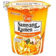 Лапша сублимированная SamYang Ramen Chicken Flavor - со вкусом курицы, 65гр. (1шт.)