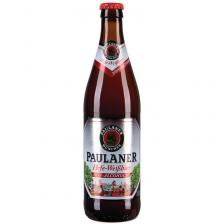 эль Пиво безалкогольное Paulaner Hefe-Weissbier светлое нефильтрованное 0.5 л
