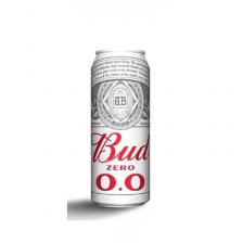 лагер Пиво безалкогольное Bud светлое фильтрованное банка 0.45 л