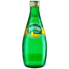 Напиток Perrier с соком лимона 0,33 литр, газ, стекло, 24 шт. в уп.