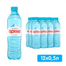 Вода Легенда гор Архыз 0.5 литра, без газа, пэт, 12 шт. в уп.