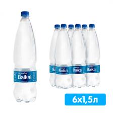 Вода Легенда Байкала 1,5 литра, без газа, пэт, 6 шт. в уп.