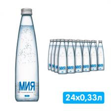Королевская вода Вода Мия 0,33 литра, без газа, стекло, 24 шт. в уп.