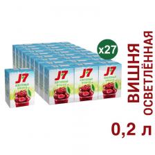 Нектар J7 вишневый 0.2 л (27 штук в упаковке)
