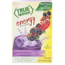 True Citrus True Lemon, энергетический напиток, дикая ежевика и гранат, 6 пакетиков, 16,2 г True Citrus True Lemon, энергетический напиток, дикая ежевика и гранат, 6 пакетиков, 16,2 г