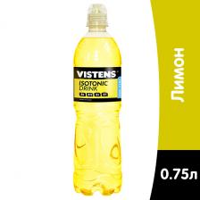 Изотонический напиток VISTENS лимон 0.75 литра, пэт, 6 шт. в уп.