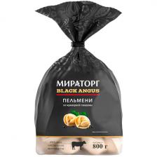 Пельмени Мираторг Black Angus из мраморной говядины замороженные 800 гр