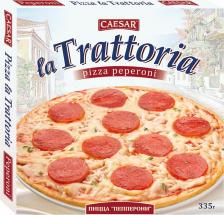 Пицца La Trattoria пепперони замороженная