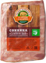 Свинина Золотой Кабанчик Славянская копчено-вареная 370г Свинина Золотой Кабанчик Славянская копчено-вареная 370г