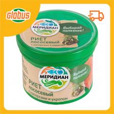 Риет лососёвый Меридиан с каперсами и укропом