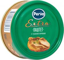 Паштет Perva Extra с гусиной печенью 100г