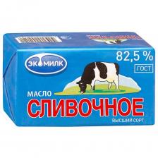 Масло Сливочное 82,5%, 380г (Экомилк)