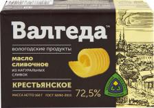 Масло сливочное Валгеда Крестьянское 72.5% 160г