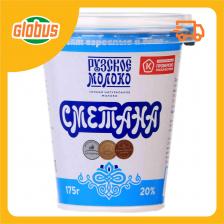 Сметана Рузское молоко 20%