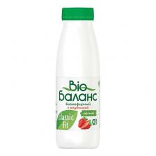 Биопродукт Bio Баланс Биокефирный с клубникой легкий 0,1% БЗМЖ 330 мл