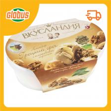 Мороженое пломбир Вкусландия Грецкий орех с кленовым сиропом 15,9%
