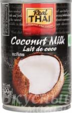 Кокосовое молоко 85% REAL THAI, 400 мл.