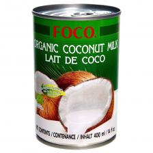 Молоко кокосовое органическое, 400мл (FOCO)