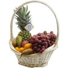 Подарочная фруктовая корзина Фруктовый комплимент вес не менее 5.2 кг