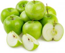 Яблоки зеленые фасованные 1.5кг