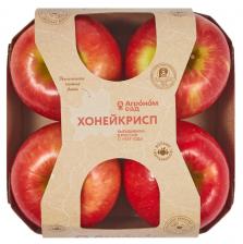 Яблоки Агроном-сад Хонейкрисп 4шт упаковка