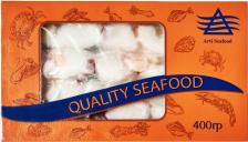 Шашлык из морепродуктов Seafood Line из креветки мини-кальмара мини-каракатица и щупальца кальмара 400г
