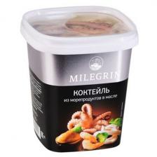 Коктейль из морепродуктов в масле милегрин Меридиан 415 гр