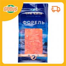 Форель солёная Три кита ломтики