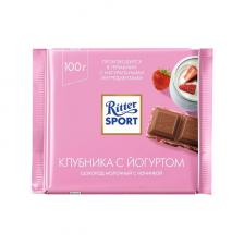 Шоколад Ritter sport Клубника с йогуртом 100 гр