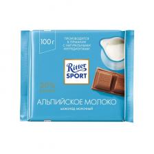 Шоколад Ritter sport молочный Альпийское молоко 100 гр