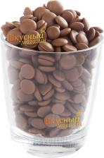 Шоколад молочный 37,8% какао для фонтанов в галетах Barry Callebaut, 250 гр.