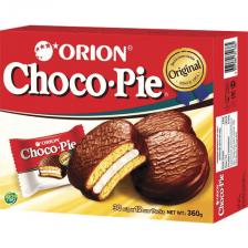 Печенье ORION "Choco Pie Original" 360 г (12 штук х 30 г)