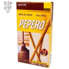 Lotte Pepero Choco Filled with Chocolate - Соломка с шоколадной начинкой 50гр. (1шт.)