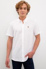 Рубашка мужская U.S. POLO Assn. G081GL0040ELFYGL020Y белая L