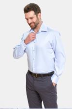 Рубашка мужская Kanzler 2S-401CF-1186-12 голубая 43