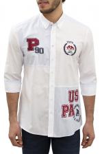 Рубашка мужская U.S. POLO Assn. G081SZ0040FOGAR белая 50