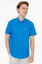 Рубашка мужская U.S. POLO Assn. G081SZ0040ELFY021Y синяя XS