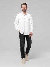 Джинсовая рубашка мужская Velocity I-RSPD12 белая 56