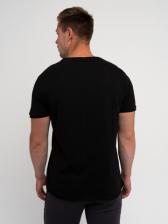 Мужская футболка «Великоросс» чёрного цвета – фото 1
